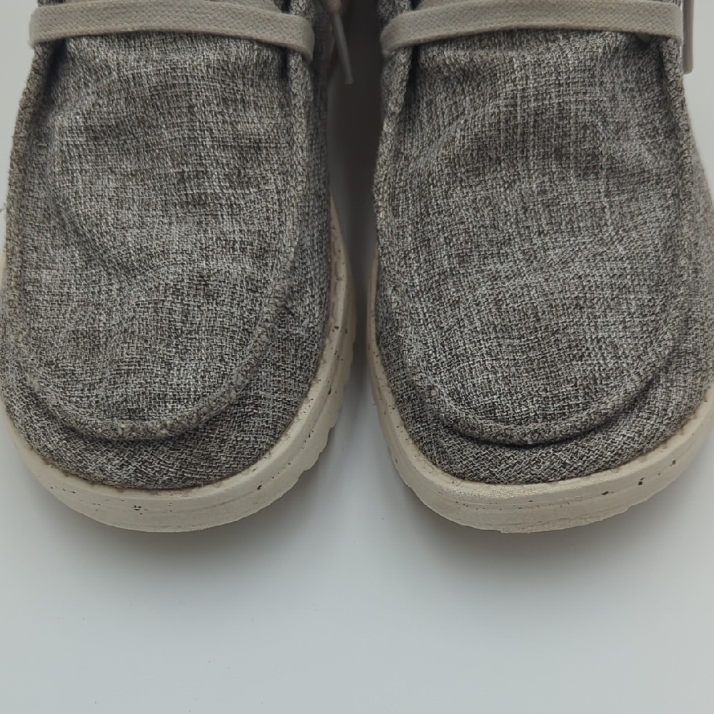 Hey Dude Women's Wendy Gray Slip On 7 Casual Lightweight comfort sneakers beach - Picture 5 of 10
